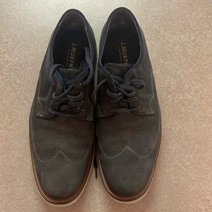 J Murphy size 11.5 Men's blue saddle oxfords EUC